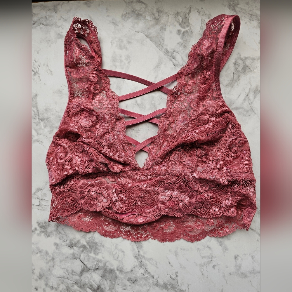 Dusty Rose Bralette XS